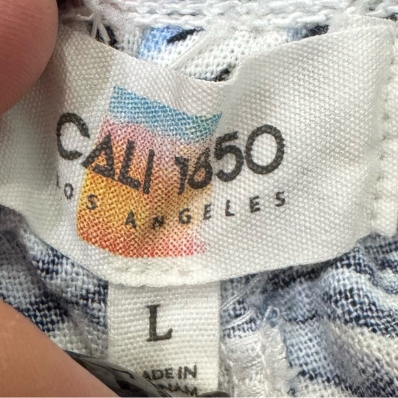 Cali1850 Women’s Lounge Cotton Pants Large - Picture 5 of 5